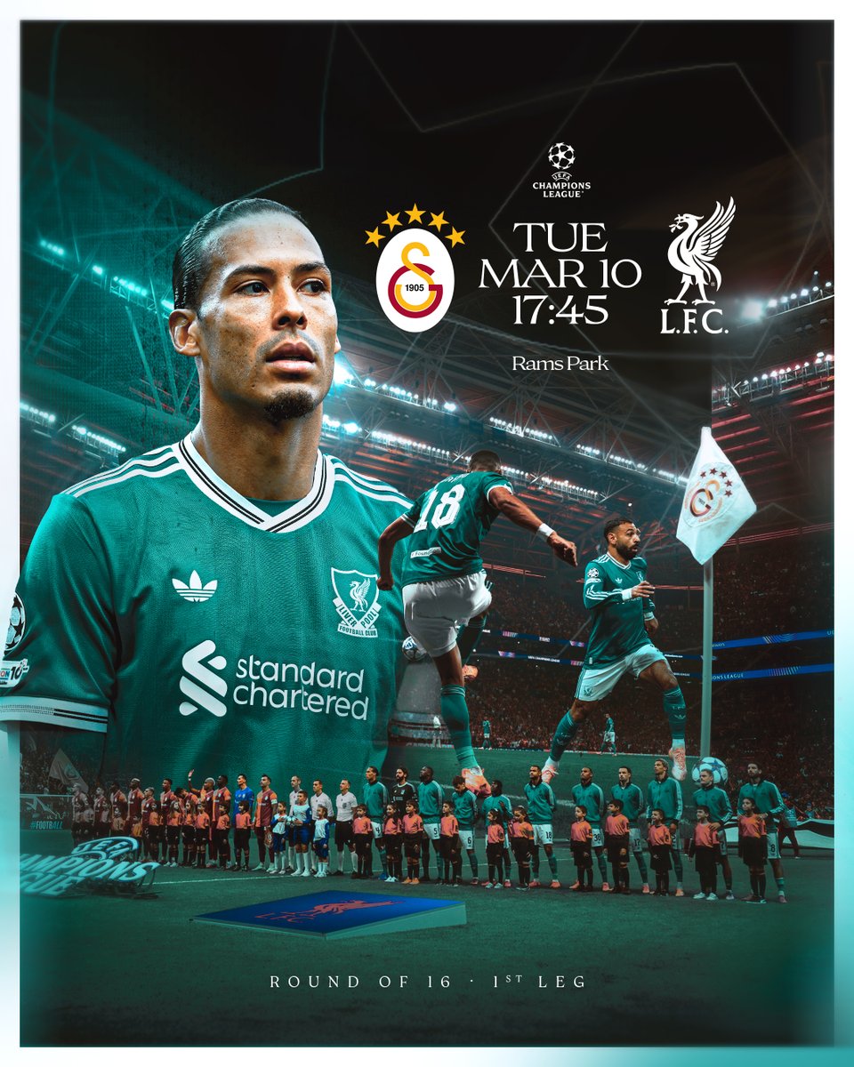 Matchday in Istanbul 📌

Taking on Galatasaray in the first leg of our #UCL round of 16 👊 