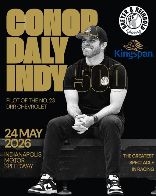 I’ll be back to chase the milk once again thanks to @DreyerReinbold ! Really appreciate the effort all winter to give us another chance at the #indy500. Excited to have @KingspanIns_US along for the ride. More partner announcements to come... #indy500 