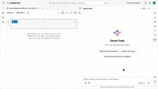 Today we're announcing Genie Code, your autonomous AI partner for data.

Genie Code is a state-of-the-art agent that lets data teams move from prompting a copilot to delegating real work: building pipelines, machine learning models, debugging failures, and shipping dashboards.

This isn't a smarter autocomplete. It's a different kind of AI partner entirely.

Unlike general coding agents that stop once the code is built, Genie Code plans, executes, and iterates across the full data and AI lifecycle inside Databricks. It's purpose-built for data engineering, data science, and BI:

• More than doubles the success rate of leading coding agents on real-world data science tasks
• Proactively monitors your pipelines and AI models in the background, triaging failures and fixing issues before a human intervenes
• Works with your data wherever it lives, across Databricks and external platforms, with full governance and MCP support

This is what the future of data work looks like. https://t.co/xhwuZqrJEn