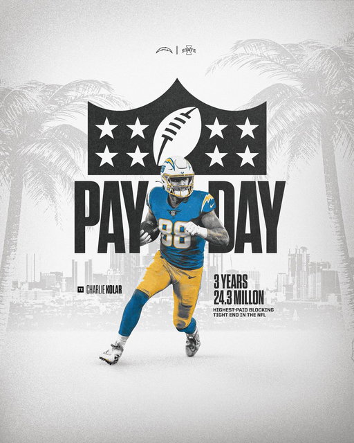 highest-paid blocking tight end in the league🫡 