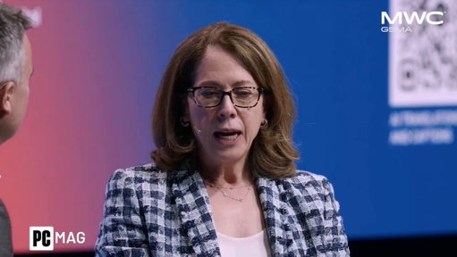 "Customer's expect instant gratification from their technology experiences and AI is making it harder and more possible." Hear more from Kate Johnson at MWC 