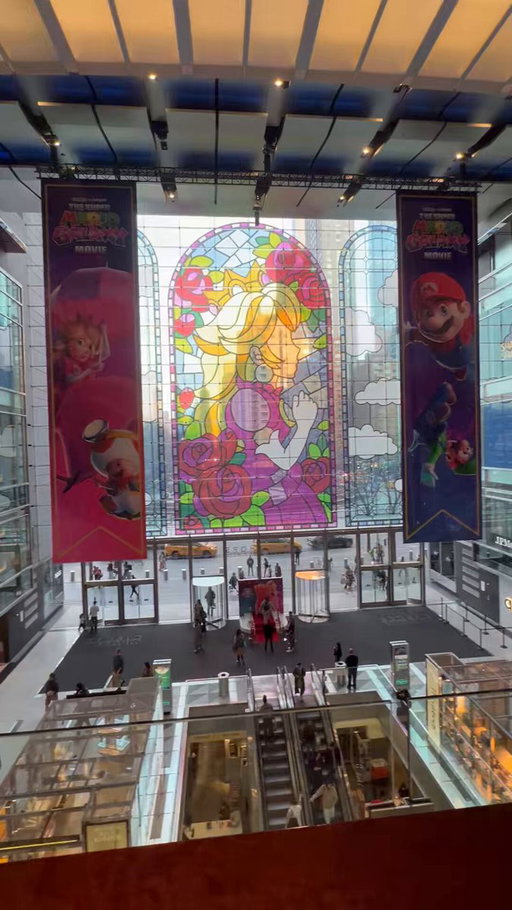 The window from Princess Peach’s castle is real and in NYC 