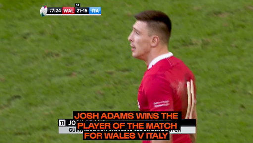 Josh Adams with the greatest gesture in sport, a beautiful moment 🏅🏴󠁧󠁢󠁷󠁬󠁳󠁿

This is why rugby is different

#GuinnessM6N #Since1883 