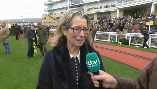 Imagine winning your first race as a jockey at Cheltenham, then having your mother say this on live TV! Unreal 🤣
