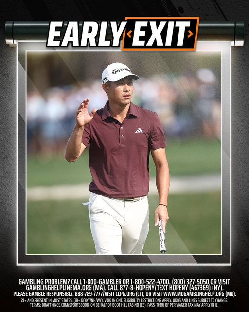 Collin Morikawa has withdrawn from The Players Championship  — Early Exit is in effect.

Eligible wagers will be marked as a loss, but withdrawable CASH credits will be distributed within 24 hours. 