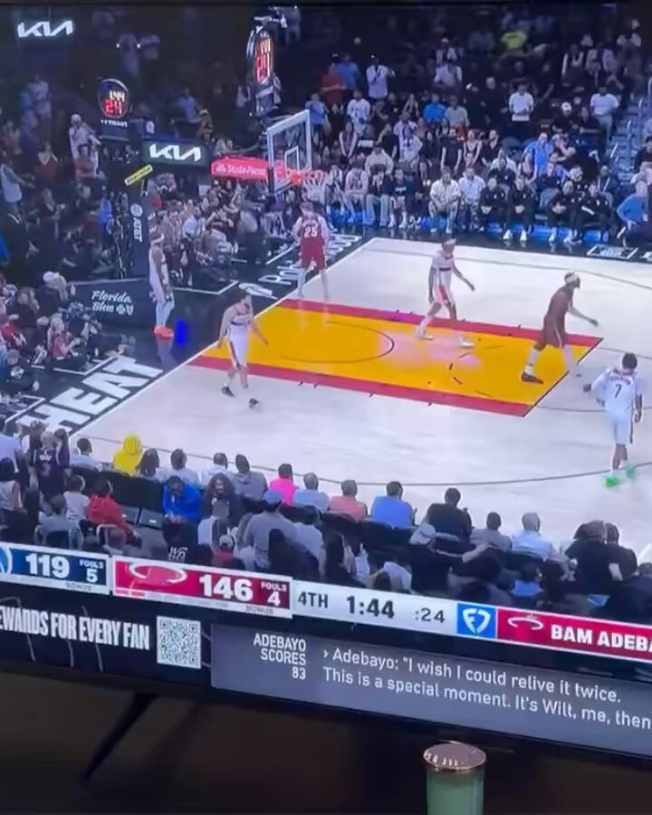 Bam Adebayo was seen pleading to him teammates not to foul when he already had 79 points.

“Don’t foul!” (h/t @CourtsideBuzzX) 