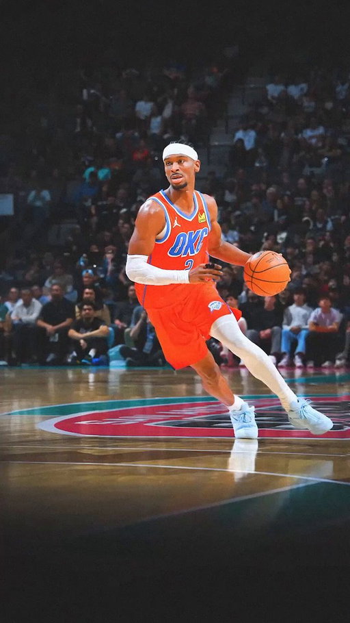 Master of his craft. The longest streak of 20+ point games in @nba history belongs to @shaiglalex. 