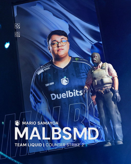 welcome @malbsMd 🇬🇹

Back in NA! We’re excited to have malbsMd join our starting roster at BLAST Open Rotterdam and to bring a new element to our team. 

Thanks to @g2esports for working with us on this trade- the doctor is in! 🩺 