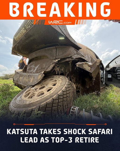 Safari Rally Kenya has been turned on its head with rally leader Oliver Solberg and Sébastien Ogier both retiring on the road section to Saturday’s mid-leg service - as Elfyn Evans retired with damage sustained in SS13. Katsuta now leads.

#WRC | #SafariRallyKenya 🇰🇪 