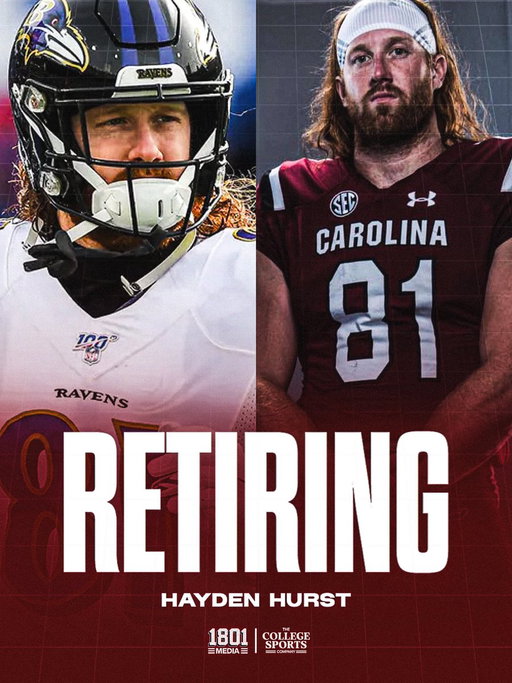Congratulations to former Gamecock @haydenrhurst on an incredible 7 year career! 🐔🤙 