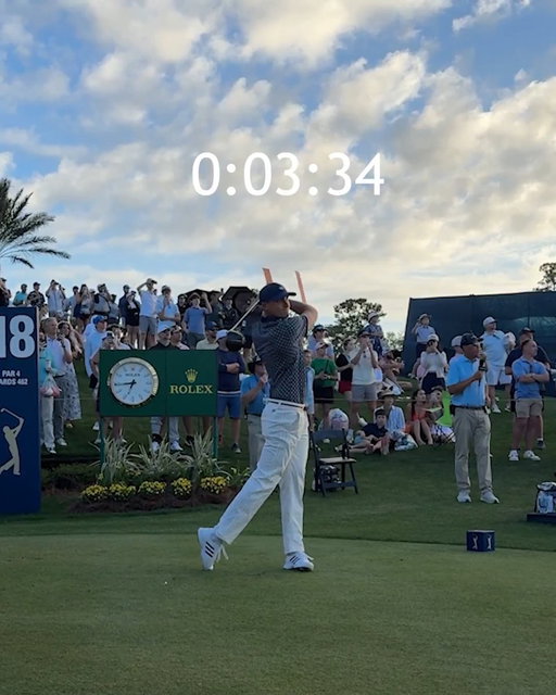 Ludvig has a need for speed 🏌️‍♂️💨 