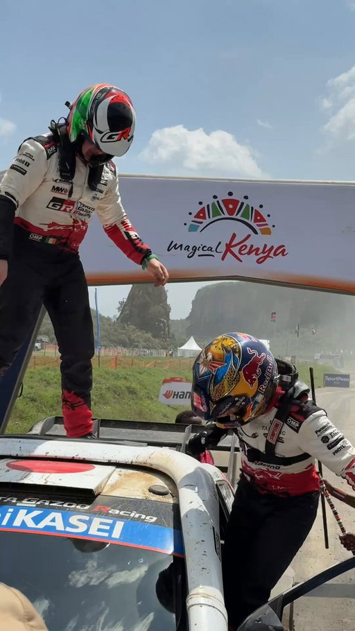 A day they will never forget ❤️

#WRC | #SafariRallyKenya 🇰🇪 