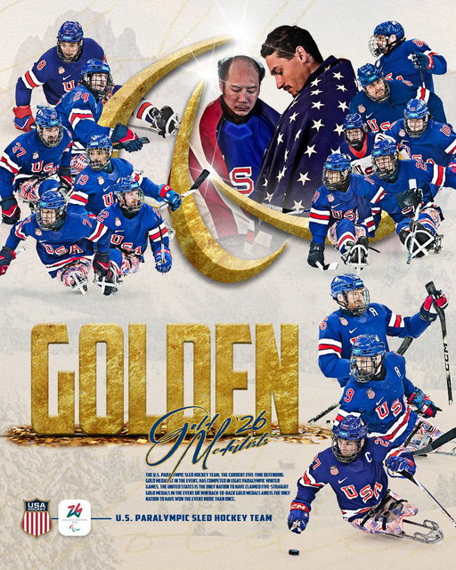 COURTESY OF THE RED, WHITE, BLUE AND GOLD 🇺🇸
#WinterParalympics 