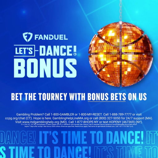 3, 2, 1...

BONUS BETS FOR EVERYONE! 💰

The bracket just dropped, so LET'S DANCE! Check your account &amp; place your tournament bets now 
