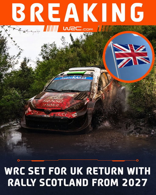 Good news UK fans 🤩

#WRC 