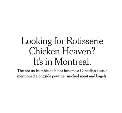 Montreal has the best food scene in the world right now. And it's not even close.

Here's @nytimes on Rôtisserie La Lune.

Rotisserie chicken. Obsessive craft. Packed every night.

One of my favorite restaurants on the planet. And absolutely in Montreal.

So proud of @vanyafilipovic, Marco and the whole team. @Montreal is on fire 🔥 

https://www.nytimes.com/2026/03/17/dining/rotisserie-chicken-la-lune-montreal.html