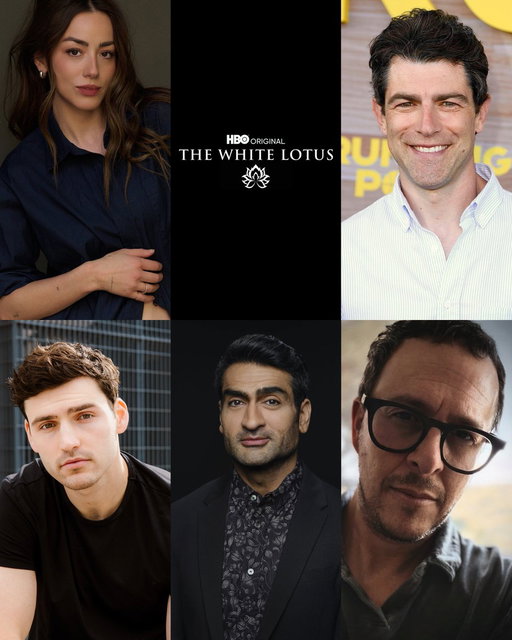 More arrivals await.

Chloe Bennet, Max Greenfield, Charlie Hall, Kumail Nanjiani, and Jarrad Paul join season 4 of #TheWhiteLotus. 