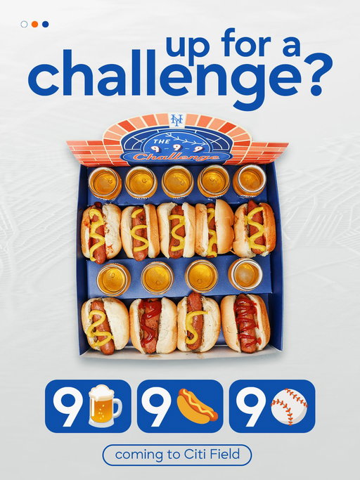 9 beers. 9 dogs. 9 innings.

Citi Field 2026.

🍺🌭👉 https://t.co/e8ssN8DuLV 