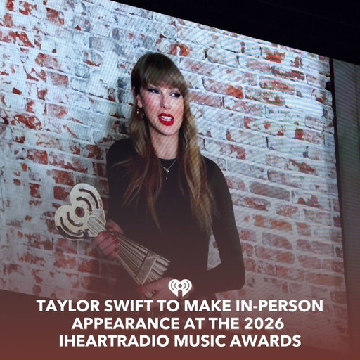 After appearing virtually at the 2025 ceremony (pictured) the one and only Taylor Swift has just been announced to be making a special in-person appearance at the 2026 #iHeartAwards! 

Taylor currently leads the nominations pack with 9 nods at the iHeartRadio Music Awards, including for Artist of the Year, Song of the Year and Pop Artist of the Year.