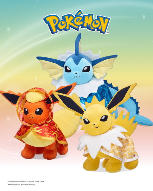 Calling all Pokémon Trainers! Shop all the Pokémon stuff you love, make your own in select Workshops or shop the online bundle for its 5-in-1 sound and sleeper included​.

#TheStuffYouLove 
