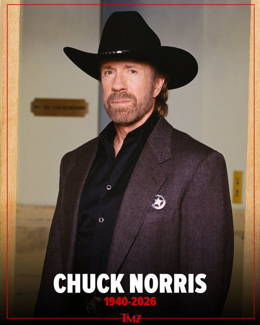 🕊️ Chuck Norris has died at 86. https://t.co/iEc9C997Ik 
