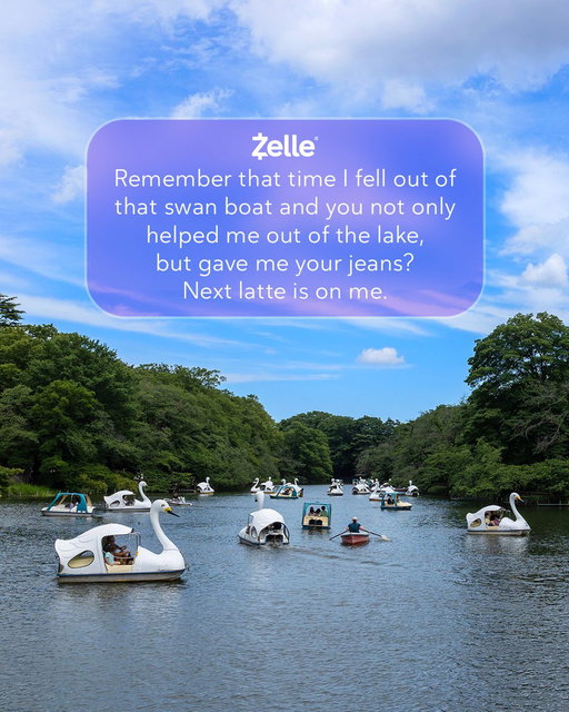 Send someone you’ve shared a story with some money with Zelle and share the tale with all of us in the comments. 
