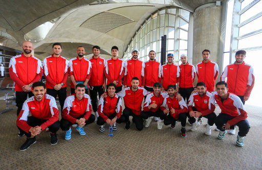 منتخبنا الوطني يغادر إلى مونتيري 🇲🇽🇮🇶✈️

Our national team departs for Monterrey✈️🇲🇽🇮🇶 