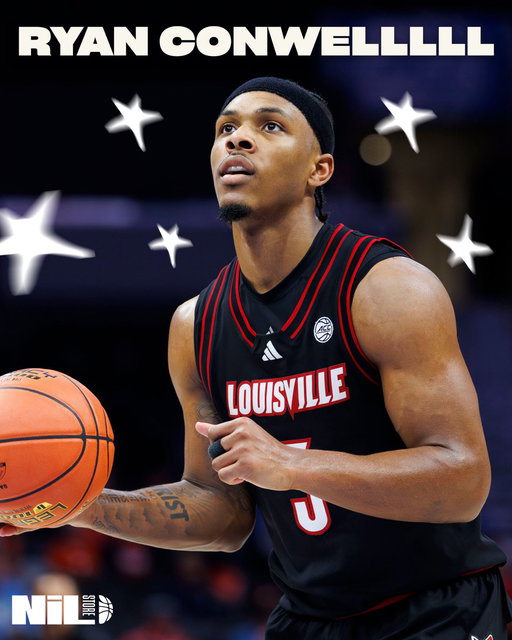 Ryan Conwell. That’s the post. 🤯🏀🌟
 
The Louisville NIL Store is your home for all Louisville apparel including team gear and athlete approved designs. Support the Cards on and off the field as a piece of every purchase goes back to them. 

#NIL #GoCards #Louisville 