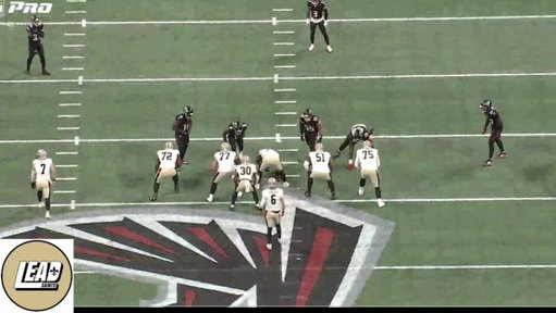 My favorite Tyler Shough throw of 2025. 4th &amp; 4. 6:33 left in the 3rd. Gotta have it moment. 

Faces a collapsing pocket, rolls out left, throws a cross-body dime on the run over the head of Dee Alford for the 1st down. 