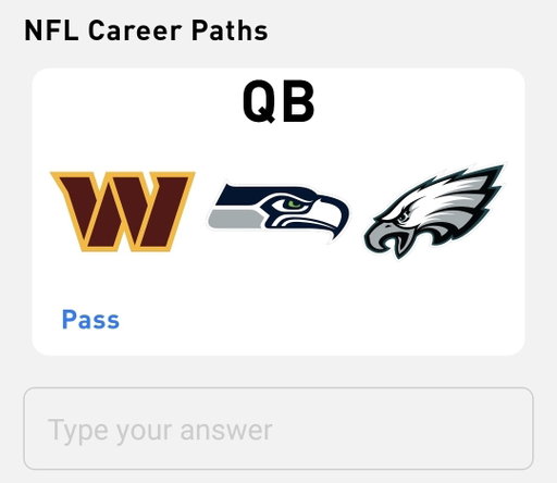 Can you name the NFL player whose career path this is (thru 2025)?

Today's daily game just went live in our trivia app: https://t.co/XmQVYJgvnS 
