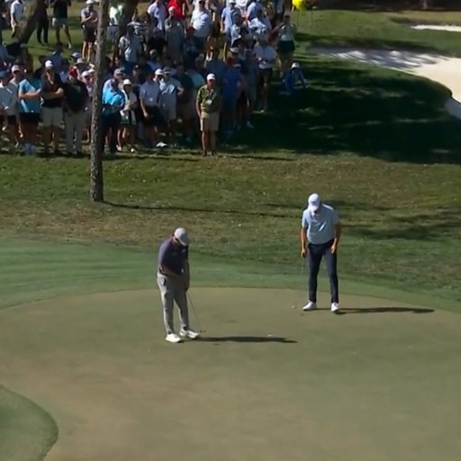 “He is a little perturbed with his playing partner’s pace of play. It is glacial, to be kind.”

John Wood on Matt Fitzpatrick, who is currently tied for the lead and playing with Adrien Dumont de Chassart.

After Brad Faxon followed up, Wood said Fitzpatrick hit his approach on the 11th first, even though he was closer, and walked up to the green, where he waited about 3 min before Dumont de Chassart hit his approach. 

Rules official Orlando Pope said that Fitzpatrick talked to an official, and they have decided to give Dumont de Chassart an official warning after timing him unofficially since Fitzpatrick’s request.