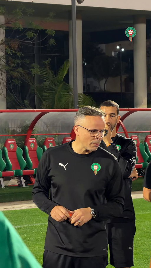 أول حصة تدريبية لمنتخبنا الوطني 💪🏻

First training session completed ✅

#DimaMaghrib 🇲🇦 