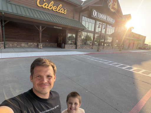 I walked into Cabela’s tonight for the first time in 5 years.

I notice the sign also says Bass Pro. Huh. Whatever. 

I walk in and they say “welcome to outdoor world!” Uh, ok. Three names? Wasn’t the merger a decade ago?

There are more employees than customers. Total crickets. 77,000 empty square feet.

The dude at the entry gives me the hard sell to join their rewards program, while the outside air is still on my neck. 

I’m just here for a knife dude. I won’t be back for another 5 years.

I wrangle from his grasp. 

As we go to leave they push me to join their rewards program yet again.

What a trainwreck. This is what poor management looks like.
