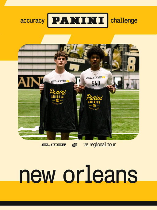 Just over 50 top signal callers from 13 different states and Washington D.C. came out to compete and learn Saturday at the New Orleans @Elite11 regional - here are the top performers from the 9⃣-throw Panini Accuracy Challenge 🏈🎯 