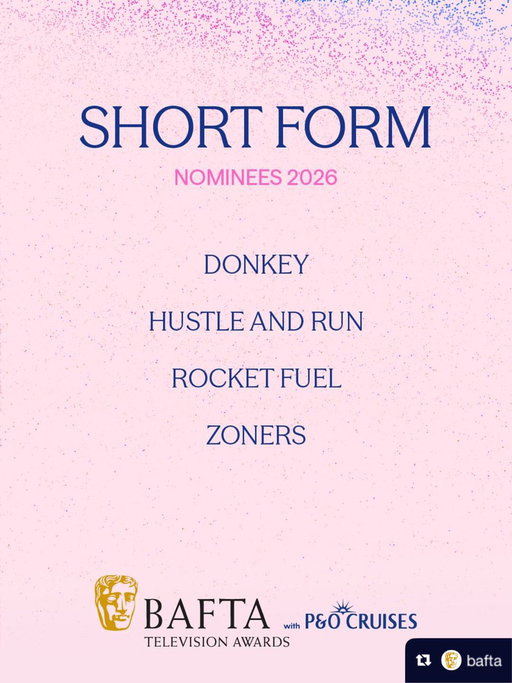 I have no words 
The comedy short that @masterpurdy and I wrote has been nominated for a BAFTA
Like, is this my life?
I am speechless 
If you haven’t already, you can watch the short on BBC iPlayer or on YouTube - see my website, link in bio for the deets
#BAFTAtvawards
@bafta 