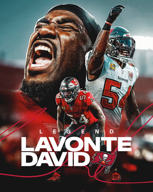 Forever a Buccaneer 🏴‍☠️

Congratulations on retirement, Lavonte. 