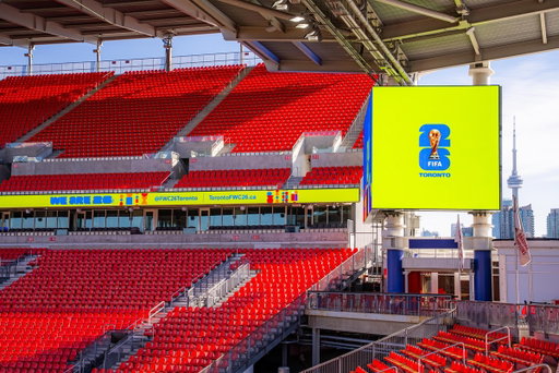 The transformation is real.

✅ More capacity
✅ Upgraded AV &amp; broadcast tech
✅ Next-level fan experience

Think massive LED screens, better Wi-Fi, modern sound, and premium lounges.

Toronto is set. Are you ready? 
#WeAreToronto 