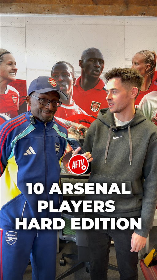 Challenge for Ty: Name 10 Arsenal players, hard edition!! 🧐

#Arsenal #AFTV #Football 