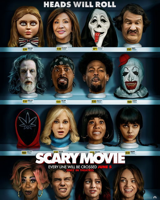 Rolling more than just heads. #ScaryMovie is coming June 5. 