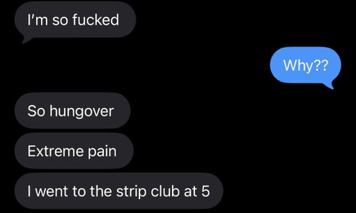 Checking in on my wife who’s in Vegas for a work conference 
