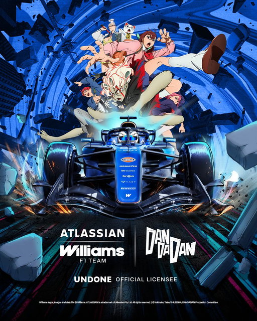 A world first.

Motorsport meets anime - for the first time ever.

UNDONE brings together Atlassian Williams F1
Team and Dan Da Dan for a full capsule collection, including watches designed and developed by UNDONE Lab. Read more at https://t.co/DlZemPP1xw

@anime_dandadan | @animeDANDADANen