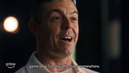 This moment between Rory McIlroy and Bryson DeChambeau in the final round of the 2025 Masters.

Rory McIlroy: The Masters Wait premieres March 30 on Prime Video. 