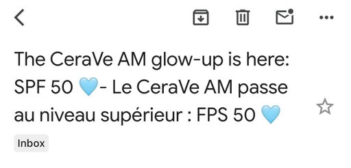 CeraVe in my inbox this morning??? 🌟
#ugc #ugccreator 