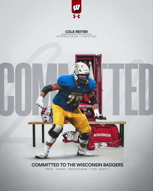 RT @ColeReiter12: Home!🏠 @BadgerFootball 
