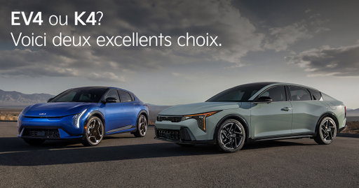Que ce soit la K4 ou l’EV4pour 100 % électrique, vous ne pouvez pas vous tromper. Découvrez lequel des deux correspond le mieux à votre mode de vie.

 https://t.co/1CSHiXyzuW 