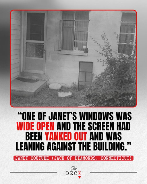 The screen was out, the window was open, and nothing about it felt accidental.

Janet Couture was 21 — and her case haunted East Hartford for decades, until a new lead finally changed everything.

Listen to the full episode:
https://swap.fm/l/TheDeckSocial 
