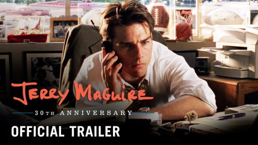 Jerry Maguire is back in theatres! 

Back on the big screen for its 30th anniversary. In select theatres April 12, 14, and 15. Get tickets now. #JerryMaguire 