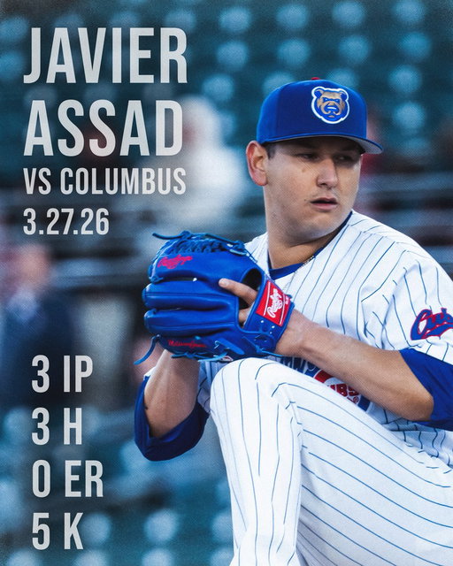 5 Ks on opening night from Javier Assad! 