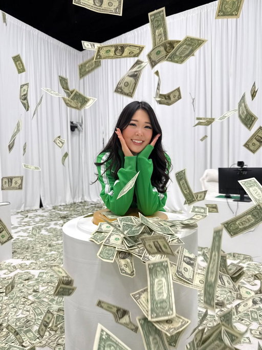 AAA i won $250,000 from a @MrBeast video!! 🥹🥹 and i get to give away $10K to a lucky one of u rn!! :D 

how to enter:
- follow me 
- like this post

THAT’S IT! EVERYONE SAY THANK U MR BEAST! :D <3 