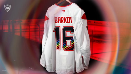 With pride 🌈

This year’s Pride Night jerseys, designed by the very talented Trey Opp! 